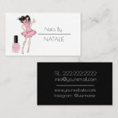 nagels visitekaartje (Voorkant / Achterkant)
