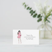 nagels visitekaartje (Staand voorkant)