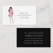 nagels visitekaartje (Voorkant / Achterkant)