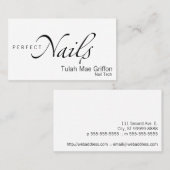 nagels visitekaartje (Voorkant / Achterkant)