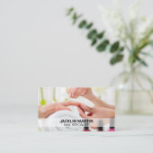 Nagelsalon manicure klantenkaartje (Staand voorkant)