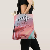 Nagelsalon Poolse fles Splash Pastel Tote Bag (Dichtbij)
