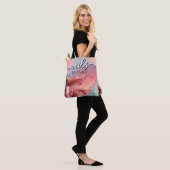 Nagelsalon Poolse fles Splash Pastel Tote Bag (Op model)