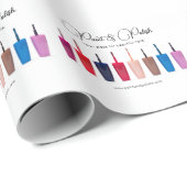 Nagelset Nagelsalon Cadeaupapier (Rol Hoek)