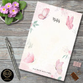 Nagelstudio Aangepaste Roze Vlinders Post-it® Notes