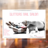 Nagelstudio Bedrijfsaanpassing Raamsticker (Vel 2)