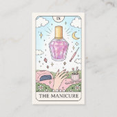 Nagelstudio Lilac Celestial Tarot Visitekaartje (Voorkant)