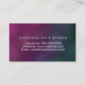 Nagelstudio Ontwerper Galaxy Art Visitekaartje (Achterkant)