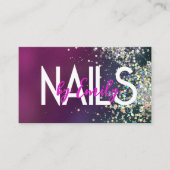 Nagelstudio Ontwerper Galaxy Art Visitekaartje (Voorkant)