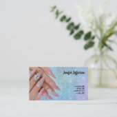 Nagelstudio Visitekaartje Klantenkaartje (Staand voorkant)