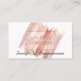 Nagelstylist Manicure Polish logo Make-up Poeder Visitekaartje