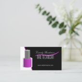 Nagelstylist of Salon Visitekaartje (Staand voorkant)