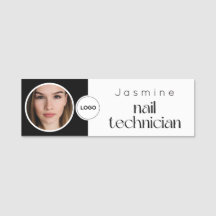 Nagelstylist Professionele Foto Qr Zwart Wit