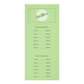 Nagelstylist Voetverzorger Nagelstudio Diensten Reclamekaart (Voorkant)