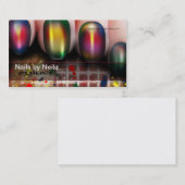 Nageltechnicus/artiest/manicurist Visitekaartje (Voorkant / Achterkant)