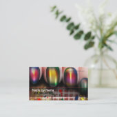 Nageltechnicus/artiest/manicurist Visitekaartje (Staand voorkant)