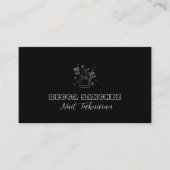 Nageltechnicus Eenvoudig minimaal Visitekaartje (Voorkant)