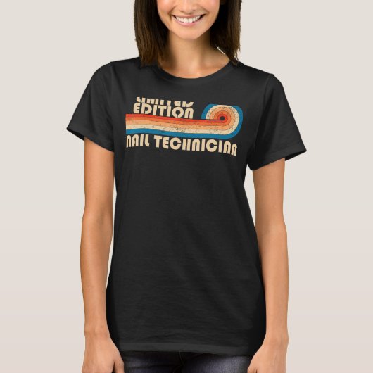 NAGELTECHNICUS Grappig Functie Titel Beroep Verjaa T-shirt (Voorkant)