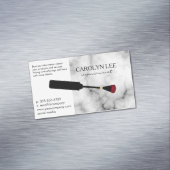 Nageltechnicus Marble Magnetisch Visitekaartje (Voorbeeld)
