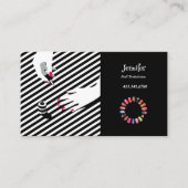 Nageltechnicus Poolse nagels Visitekaartje (Voorkant)