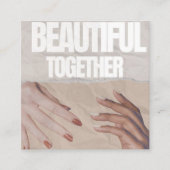 Nageluitnodigingskaart Informatiekaartje (Voorkant)