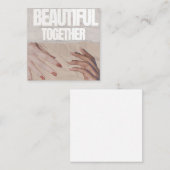 Nageluitnodigingskaart Informatiekaartje (Voorkant / Achterkant)