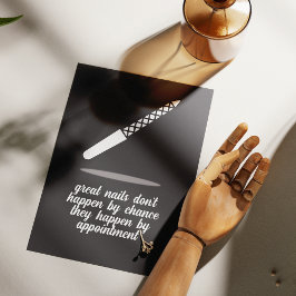 Nagelverzorgings Motivatie Print