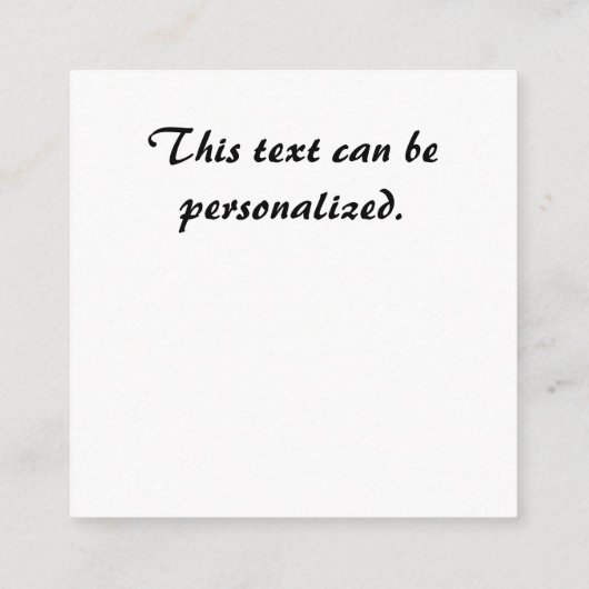 Nagelvormig Visitekaartje van acrylvezel Informatiekaartje (Achterkant)