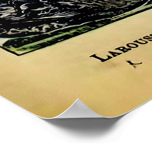 Nagemaakt Adolphe Millot Huisdieren Poster (Hoek)