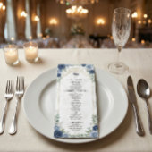 Nagemaakte gouden rolwerkprint marmer menu