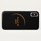 Nagenoeg 21 augustus 2017 gedeeltelijke zonnecrisi Case-Mate iPhone case (Achterkant (horizontaal))