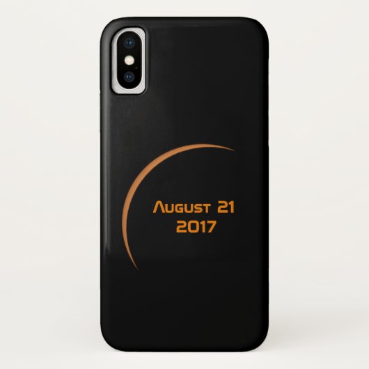 Nagenoeg 21 augustus 2017 gedeeltelijke zonnecrisi Case-Mate iPhone case (Achterkant)