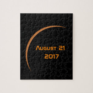 Nagenoeg 21 augustus 2017 gedeeltelijke zonnecrisi legpuzzel