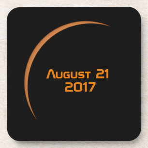 Nagenoeg 21 augustus 2017 gedeeltelijke zonnecrisi onderzetter