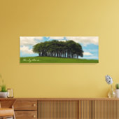 Nagenoeg het landmerk van de Cornish drive Canvas Afdruk (Insitu (Woonkamer))