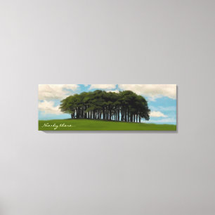 Nagenoeg het landmerk van de Cornish drive Canvas Afdruk