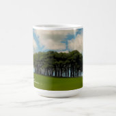 Nagenoeg het landmerk van de Cornish drive Magische Mok (Midden)