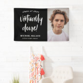 nagenoeg uitgevoerde aankondiging van afstuderen spandoek (Insitu)