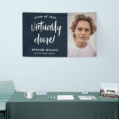 nagenoeg voltooide afstuderen - aankondigingsbanne spandoek (Beurs)