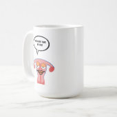 Nagging Vriendin Uterus Mok (Voorkant links)