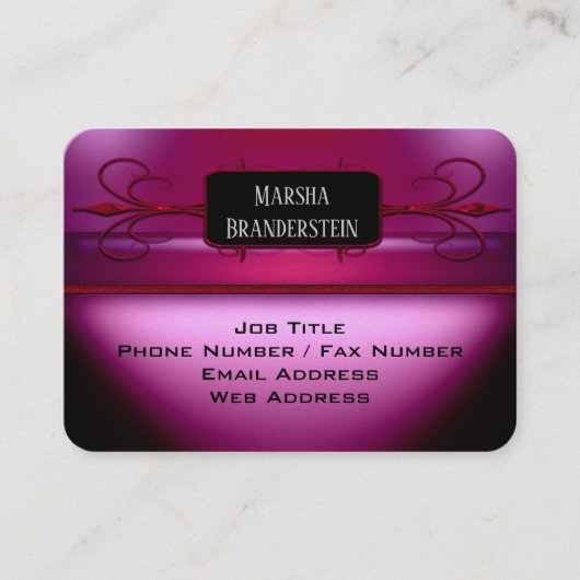 Naghten Elegant Cool Visitekaartje (Voorkant)