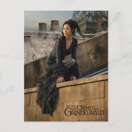 Nagini op Rooftop-foto Briefkaart (Voorkant)