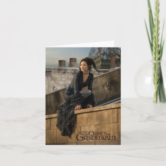 Nagini op Rooftop-foto Kaart (Voorkant)