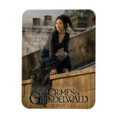 Nagini op Rooftop-foto Magneet (Verticaal)