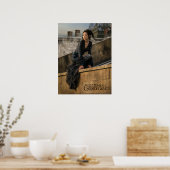 Nagini op Rooftop-foto Poster (Keuken)