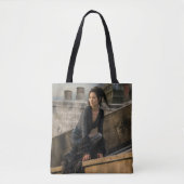 Nagini op Rooftop-foto Tote Bag (Voorkant)