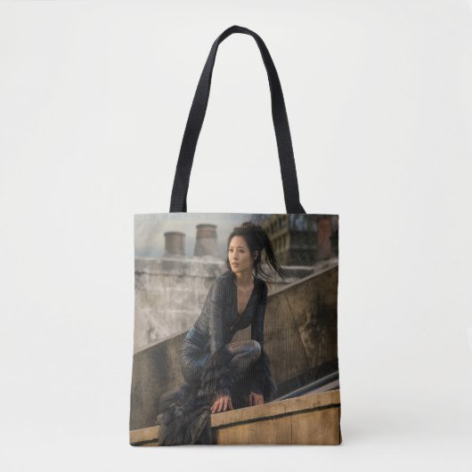 Nagini op Rooftop-foto Tote Bag (Voorkant)