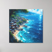 Nagisa no Yume “Droom van de kust” Canvas Afdruk (Voorkant)