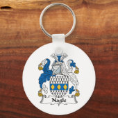 Nagle Family Crest Sleutelhanger (Voorkant)