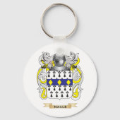 Nagle wapenstilstand (gezinscrest) sleutelhanger (Voorkant)